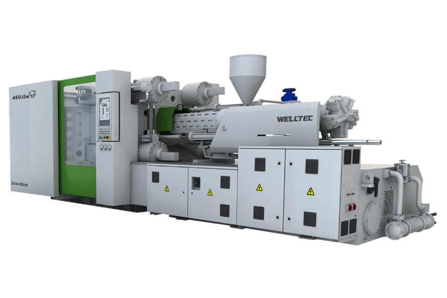 JSEII(450-900t) Series Small and Medium Size Servo-driven Two-platen Injection Moulding Machine 