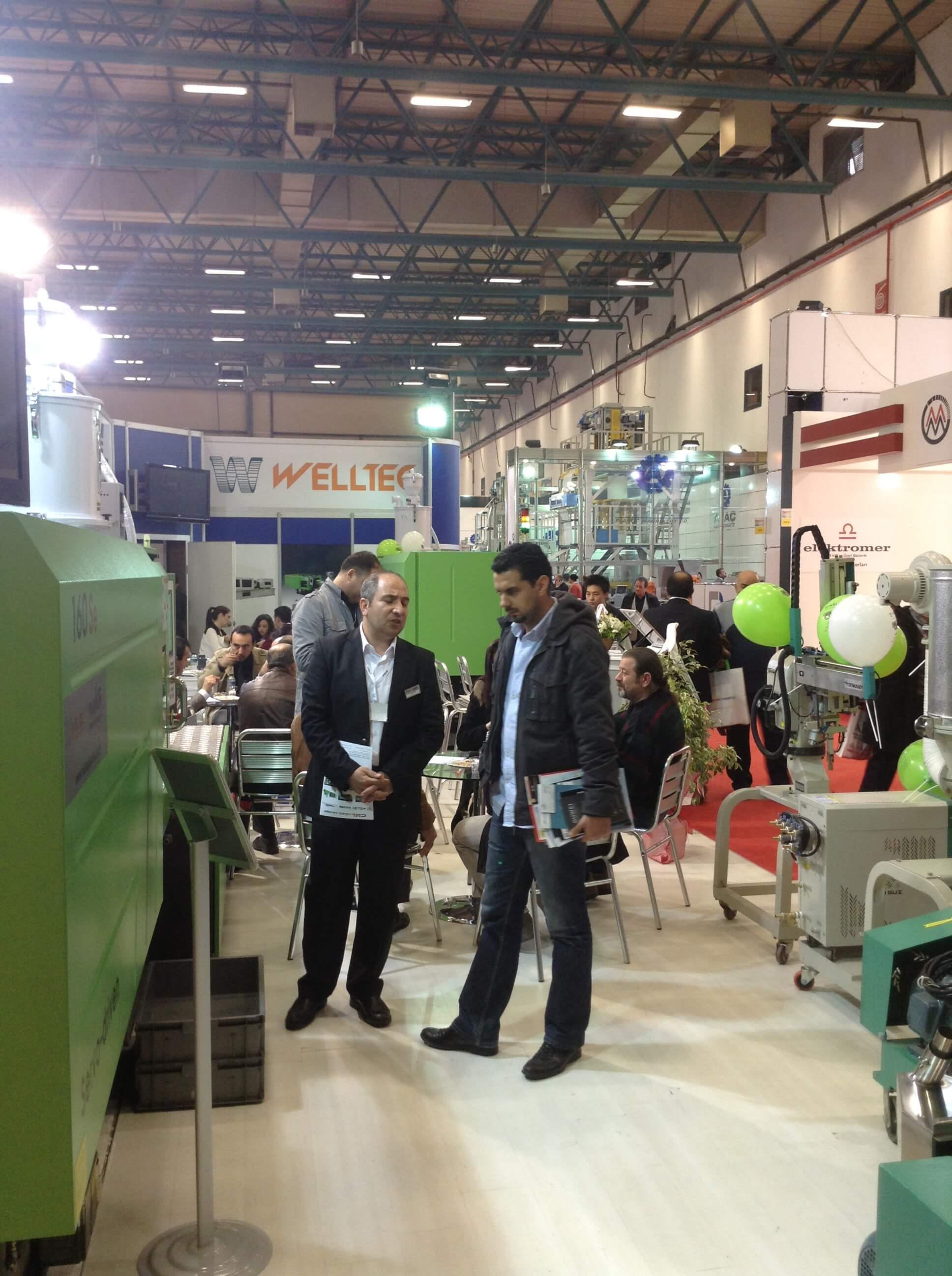 Plast Eurasia 2013 Fuarında Nokta Plastik Teknolojileri Welltec Plastik Enjeksiyon Makineleri