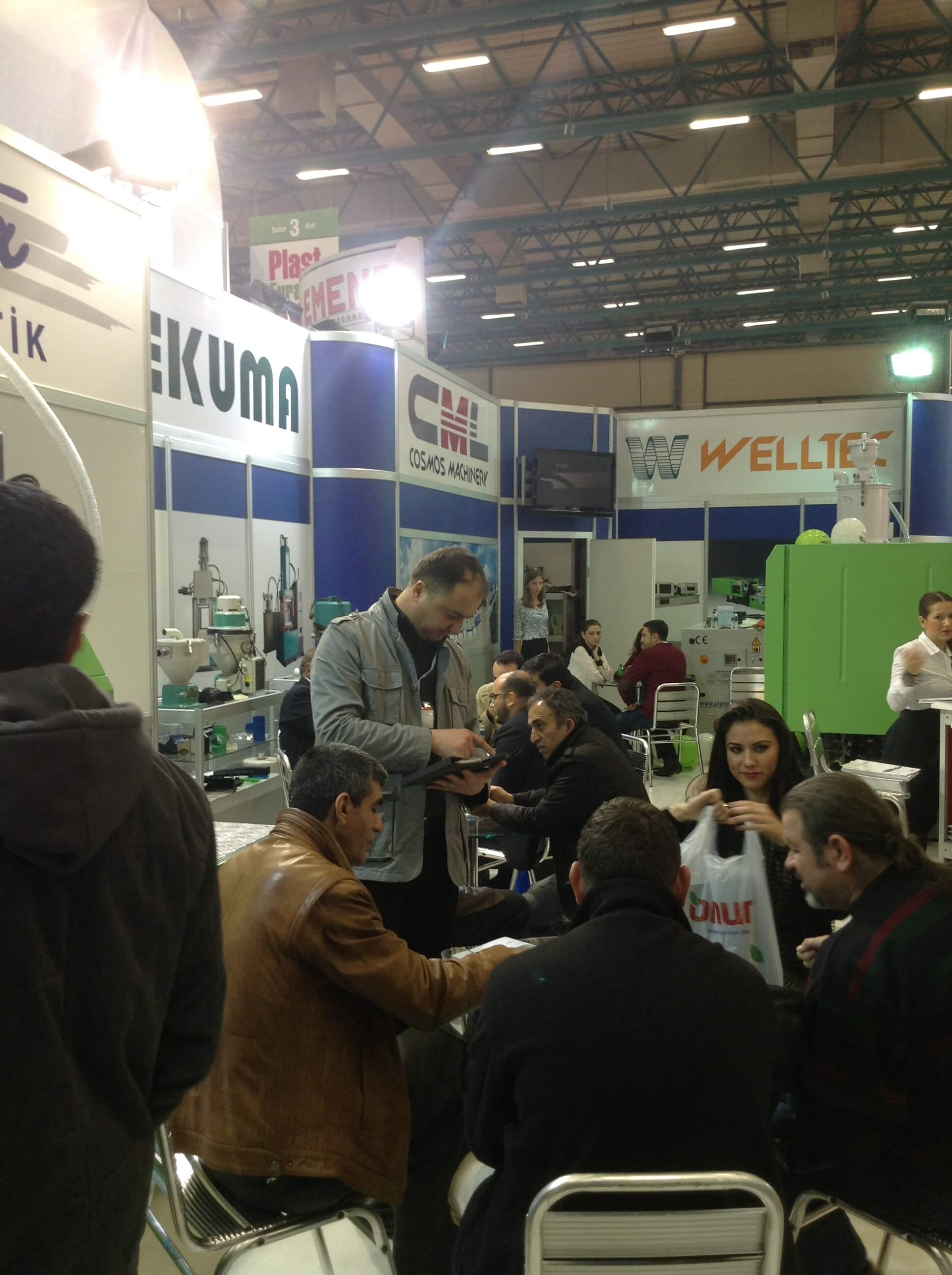 Plast Eurasia 2013 Fuarında Nokta Plastik Teknolojileri Welltec Plastik Enjeksiyon Makineleri